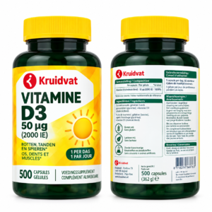 6C33B16C-898B-436C-97FB-006AB849DAAA Kruidvat Vitamine D3 – 300 Comprimés