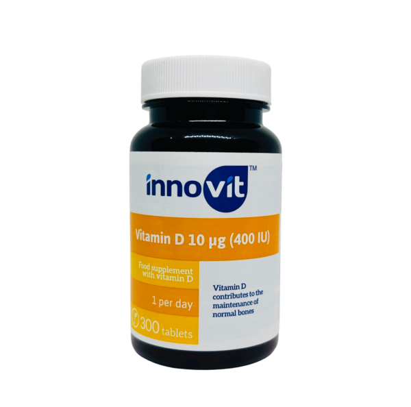 Inovit Vitamine D 400 UI – 300 Tablettes