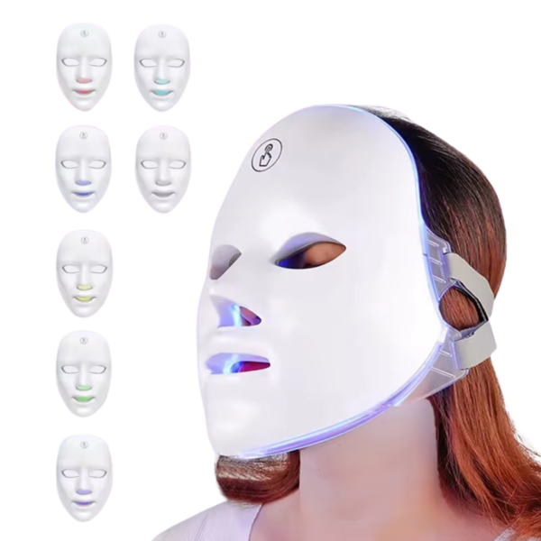 Masque LED Thérapie Lumière•Anti-âge