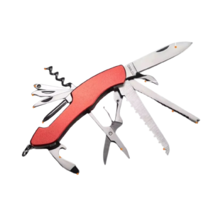 Couteau Suisse Multifonction – Acier Inoxydable