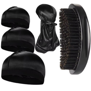 Pack Waves Premium – Durag + Bonnets + Brosse