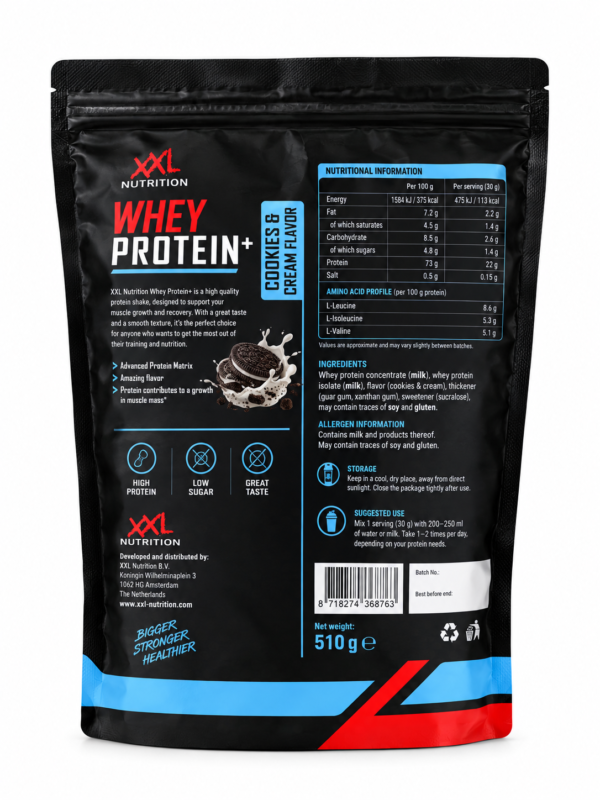 WHEY PROTEIN XXL 500G