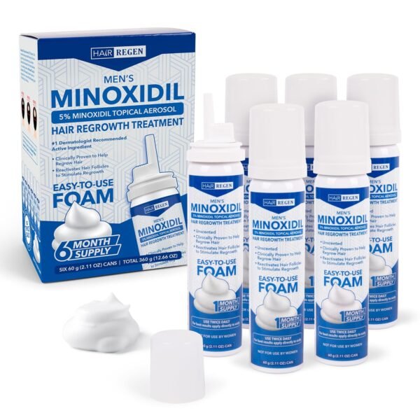 Minoxidil 5% (Mousse)pour Homme HAIR REGEN